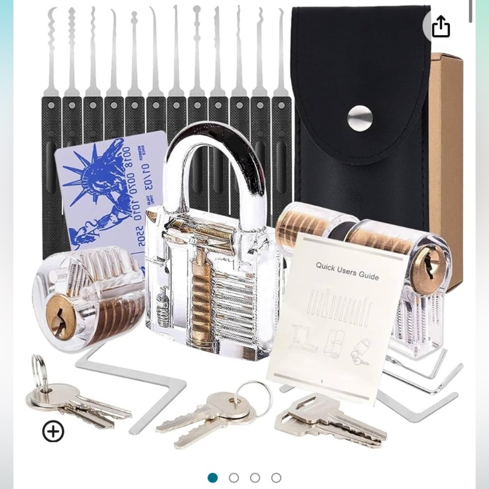 lock pick practice kit